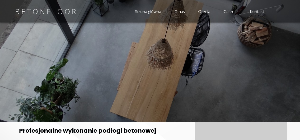 Betonfloor