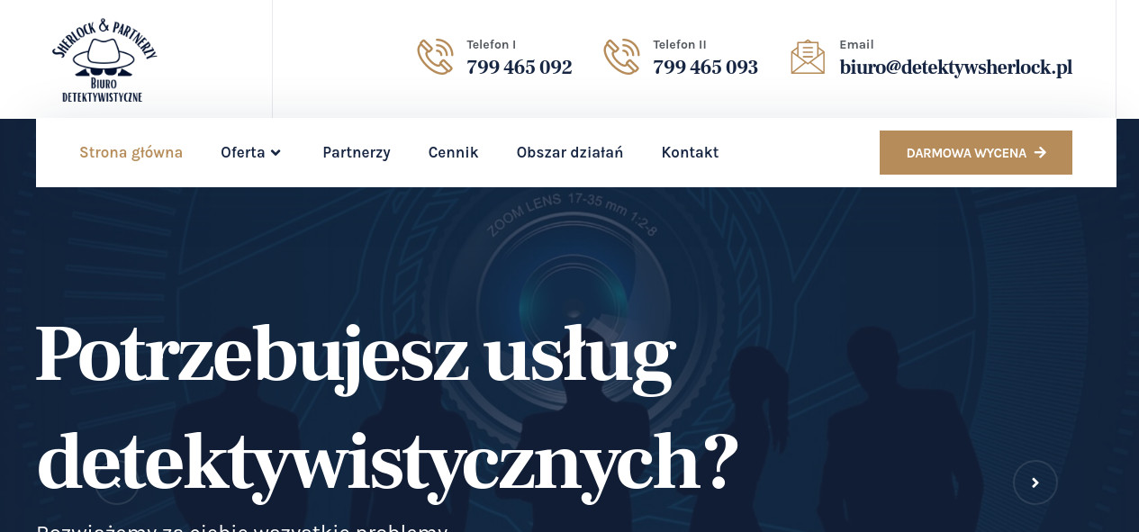 Biuro Detektywistyczne Sherlock & Partnerzy S.C. Białystok