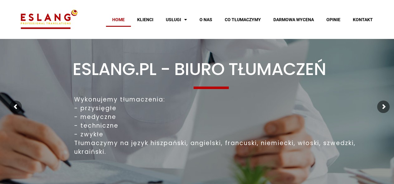 Eslang Biuro Tłumaczeń