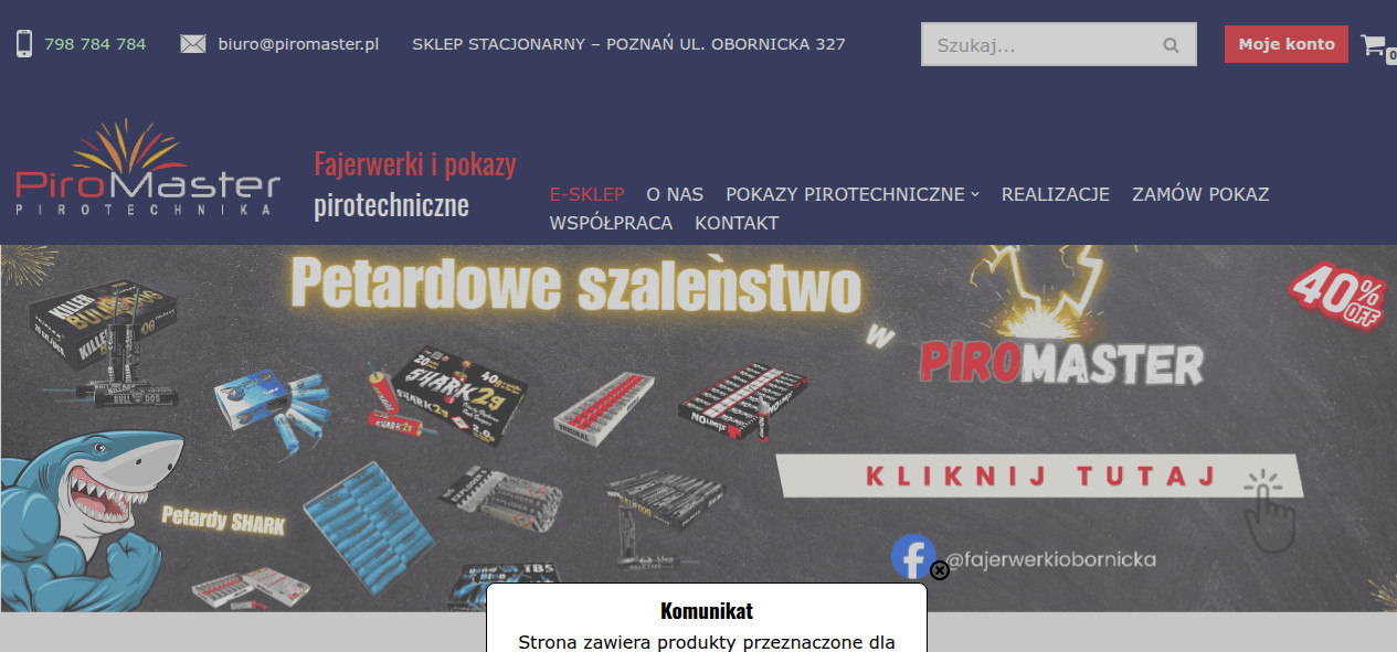 PiroMaster – Fajerwerki Poznań