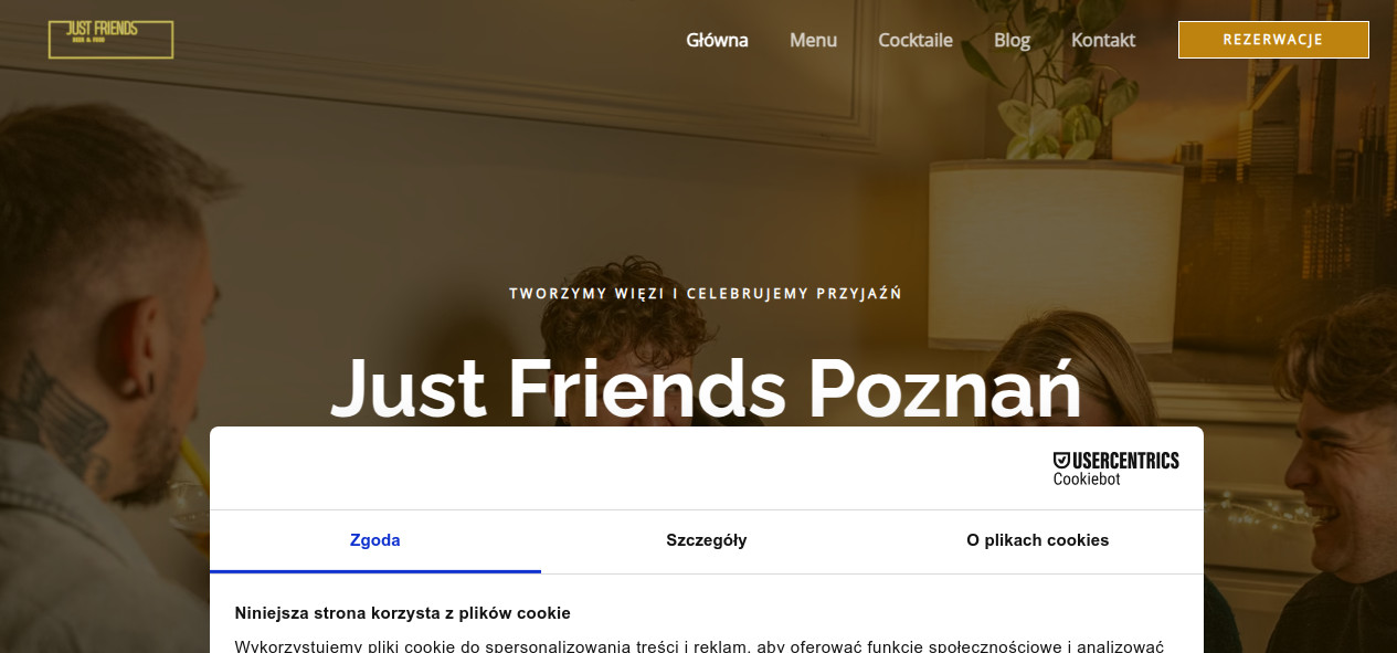 Just Friends Poznań – Restauracja | Cocktail bar