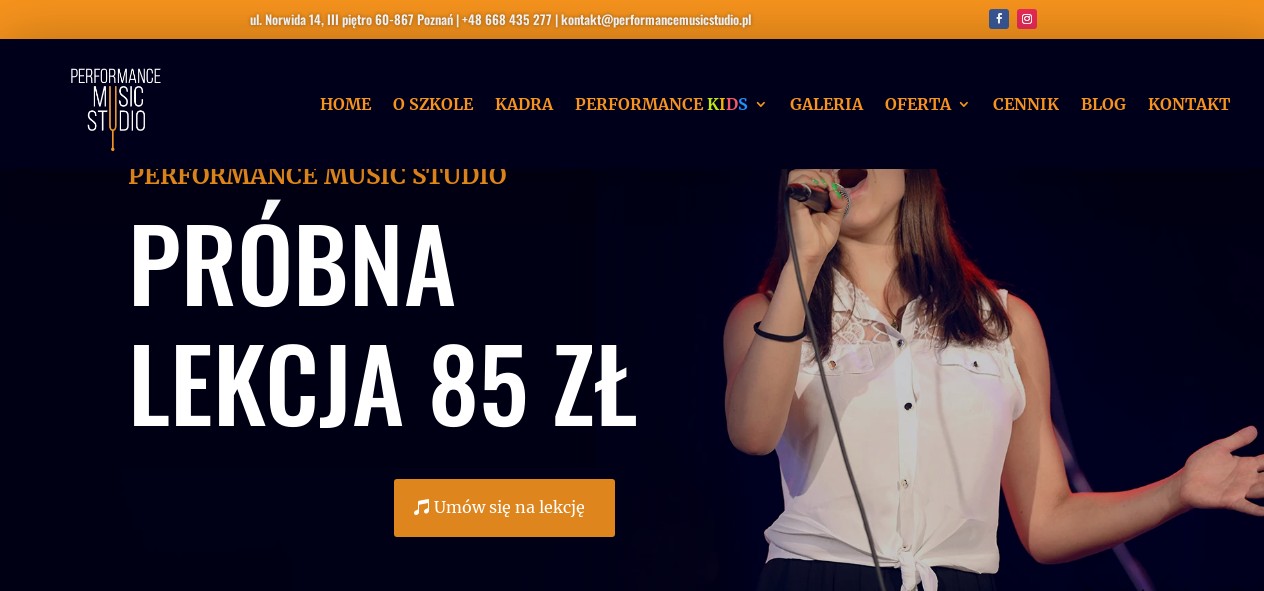 Szkoła muzyczna Performance Music Studio