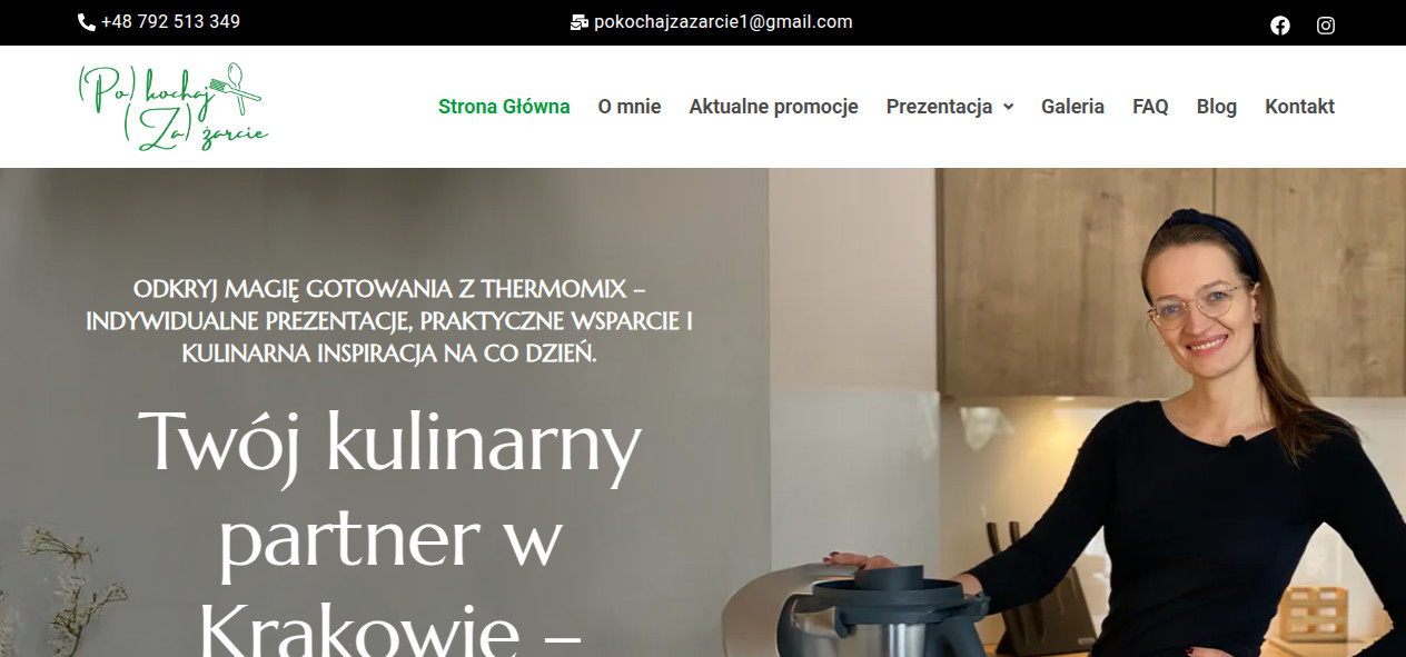 Przedstawiciel Thermomix Kraków – PokochajZaZzarcie.pl
